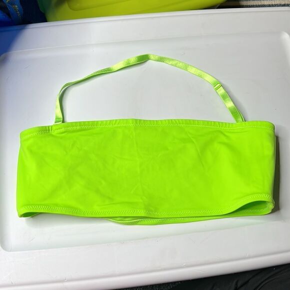 NWT SKIMS recycled swim bandeau bikini top - Picture 5 of 7